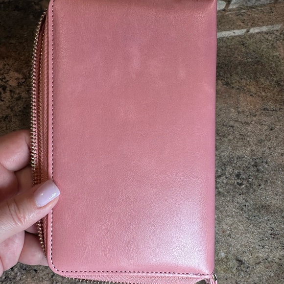 Charm Infinite Pink Passport Travel Wallet - Picture 6 of 7